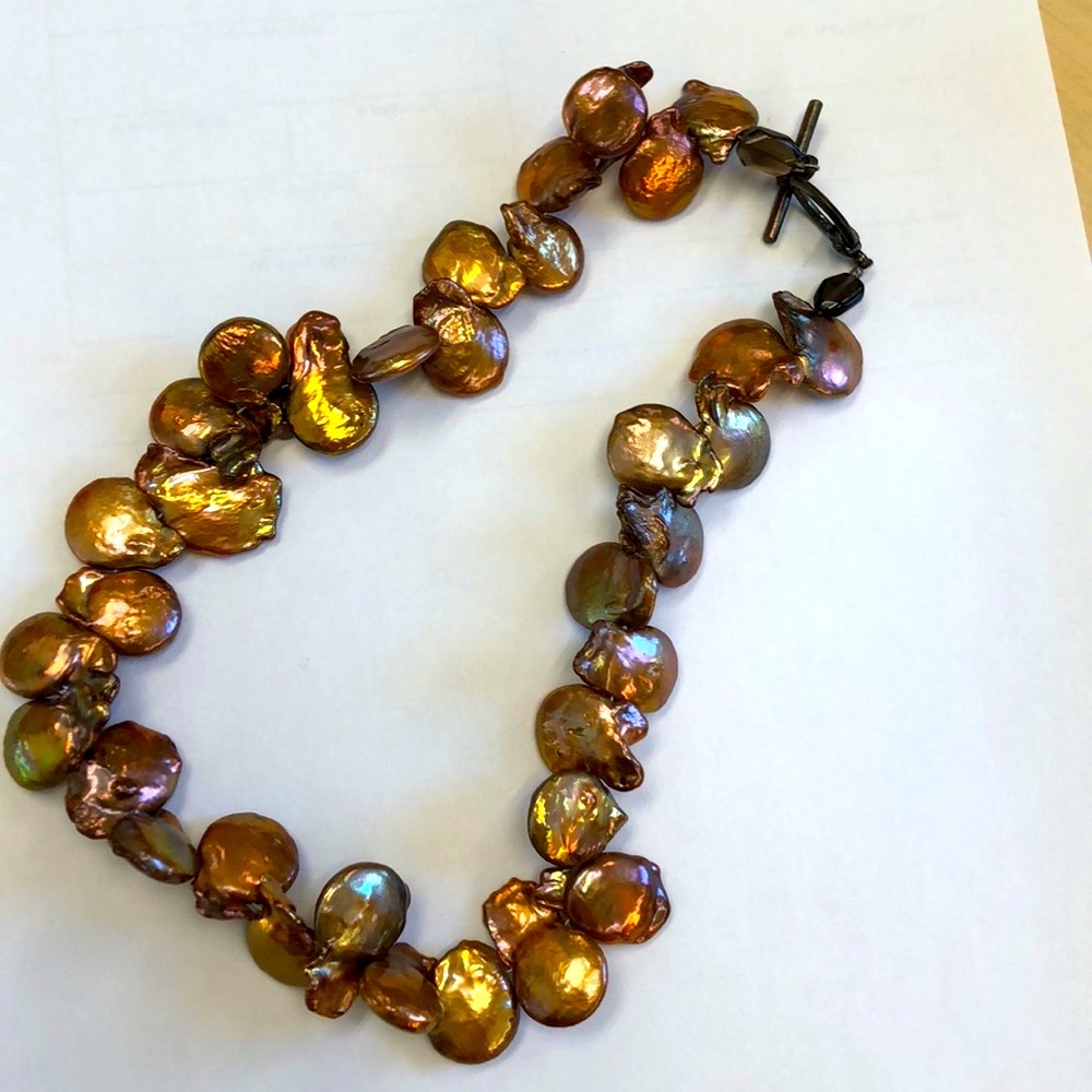 Brown Pearl necklace